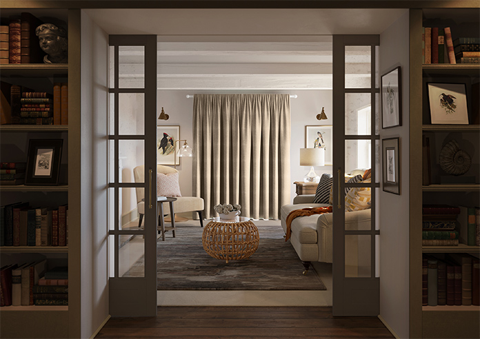 Carron, Woven Jute - Made to Measure Curtains - Image 15